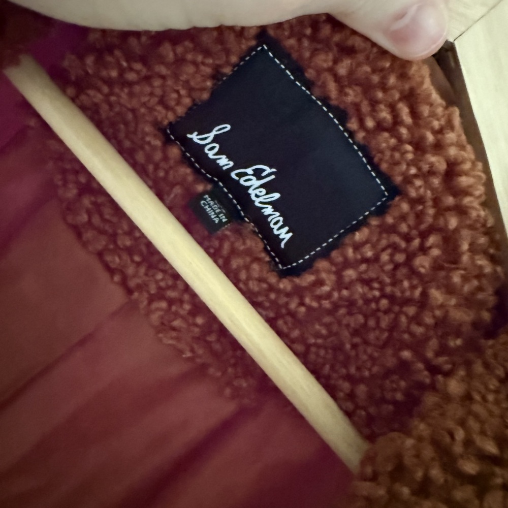 Sam Edelman Brown Teddy Coat - Picture 4 of 7